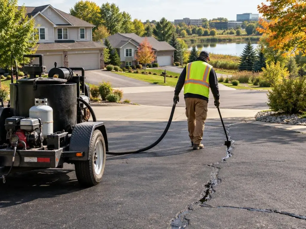 Crack Sealing in Eagan, MN