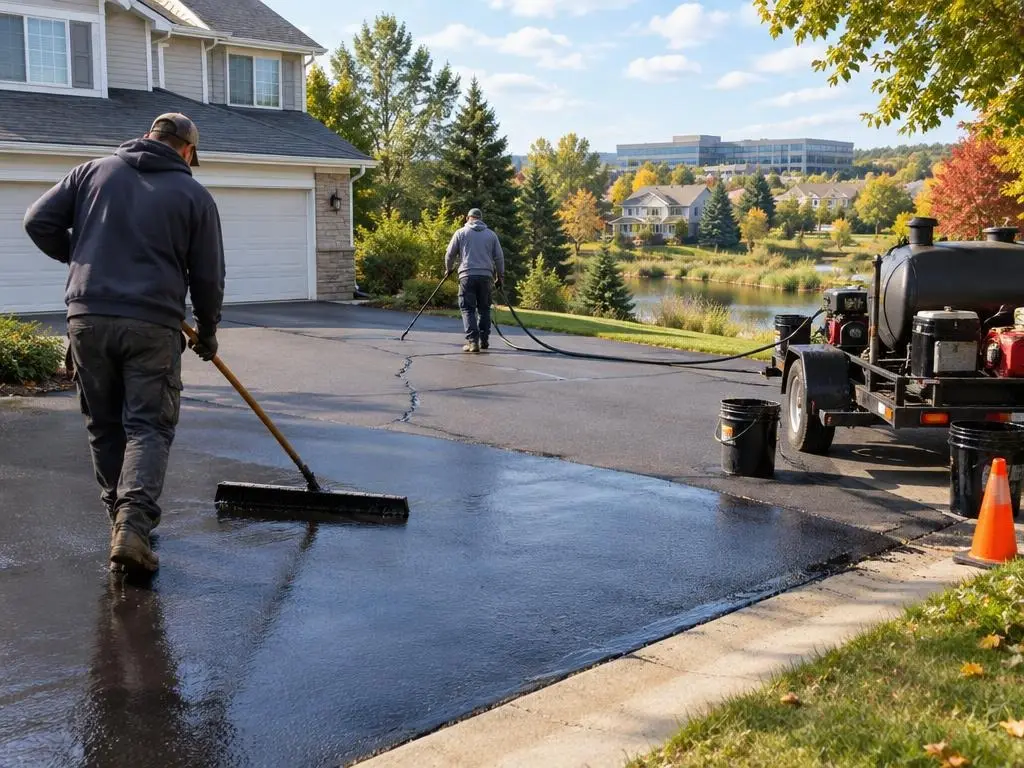Driveway Sealcoating in Eagan, MN