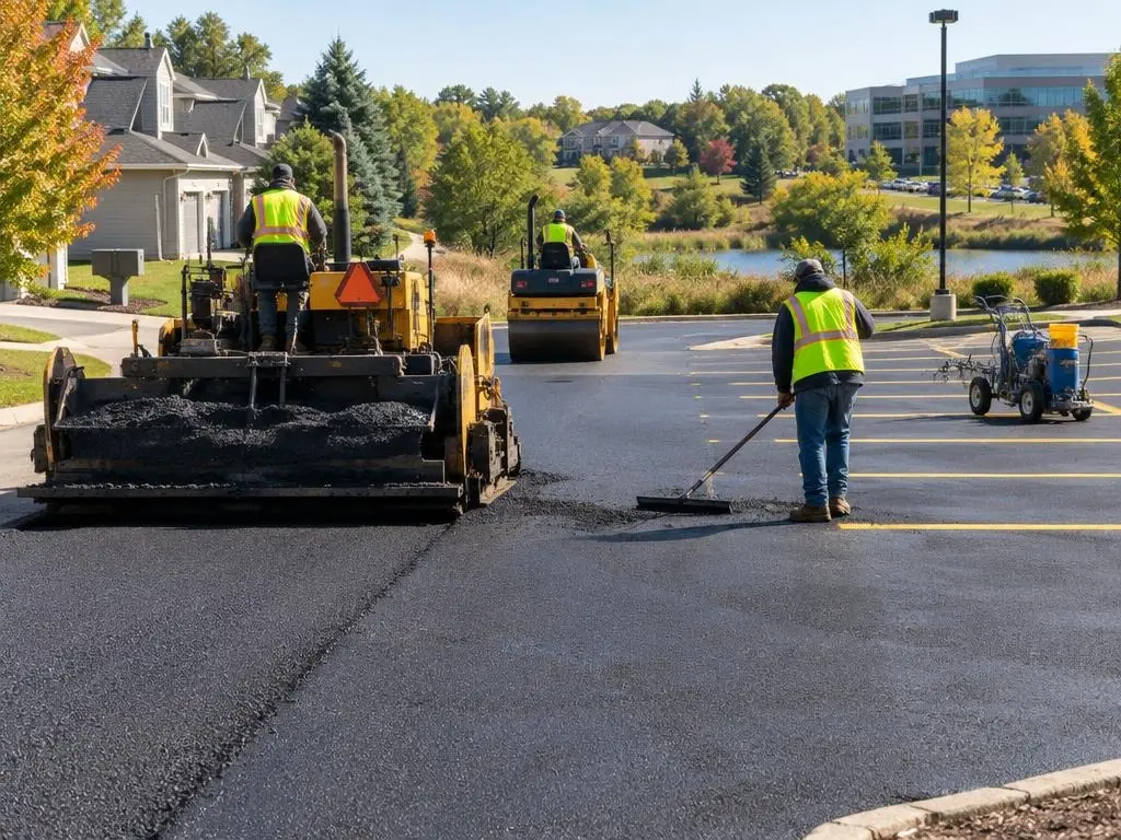 Parking Lot Paving & Striping in Eagan, MN
